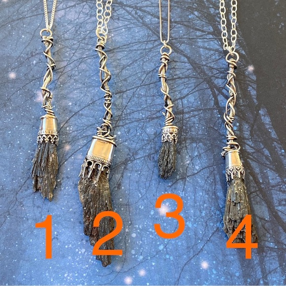 Artisan handmade Witch besom necklace - Picture 5 of 5